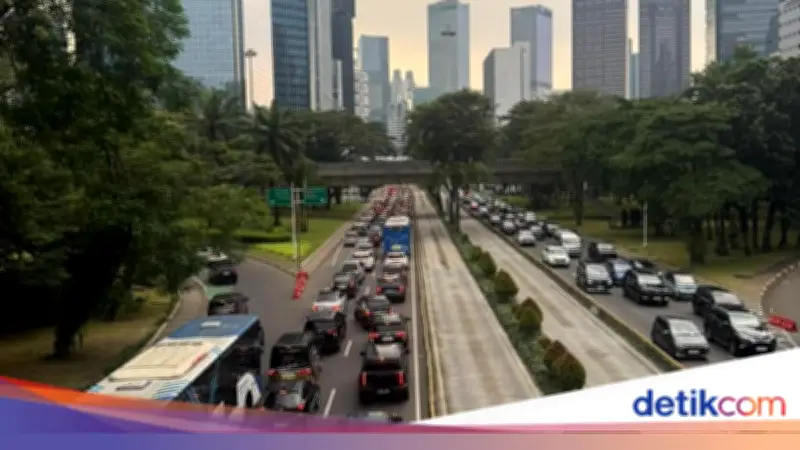 Rangkaian Presiden Jerman Melintas HI, Lalin Dialihkan dan Massa Demo Disetop