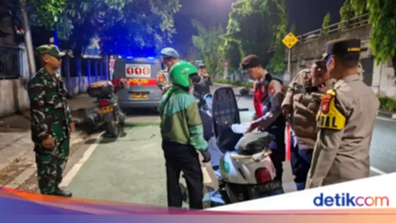 Razia Cipta Kondisi di Jakpus, Puluhan Motor Tanpa Surat Diamankan