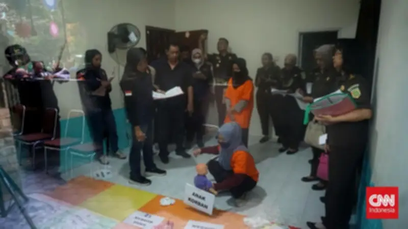 Rekonstruksi Ungkap Komando Ketua Yayasan di Kasus Daycare Aresha