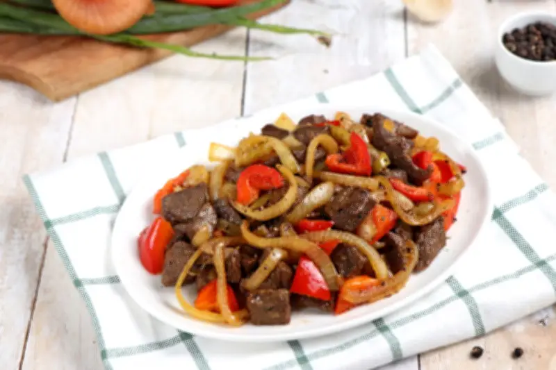 Resep Black Pepper Beef Lezat, Daging Sapi Lada Hitam Empuk