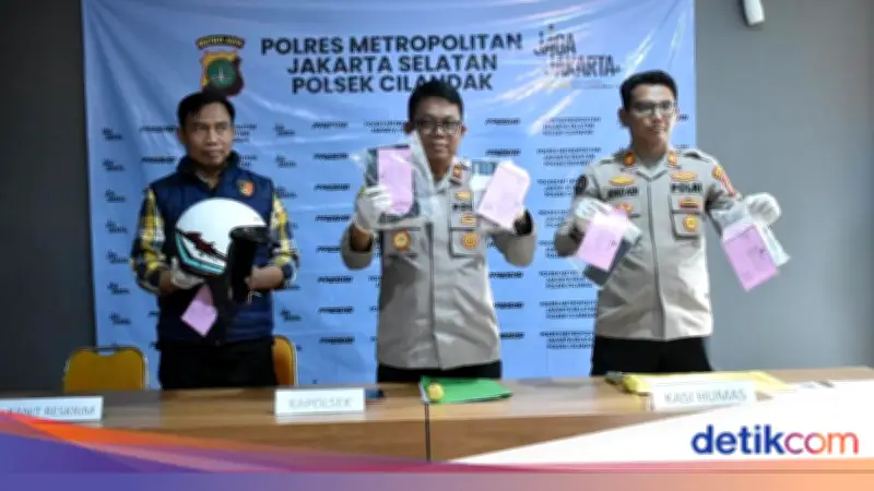 Residivis Kambuhan Jambret iPhone 17 di Jaksel, Dijual Rp 2 Juta