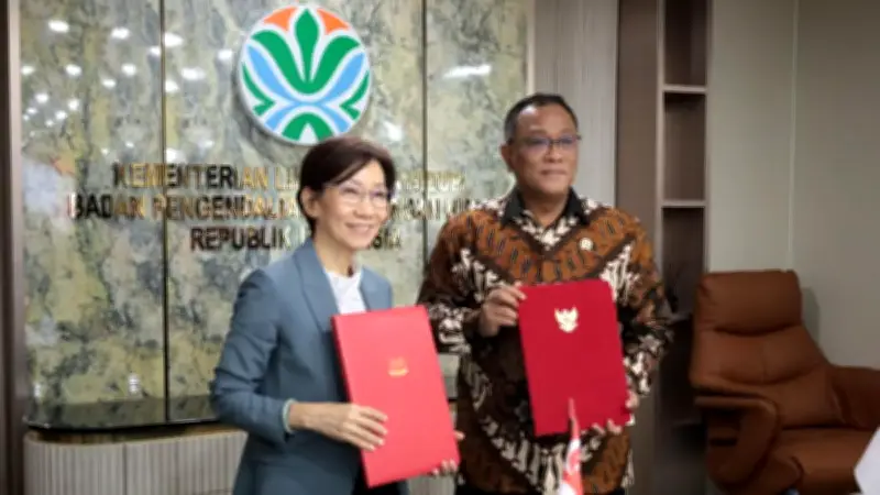 RI-Singapura Teken MoU Perlindungan Lingkungan Hidup