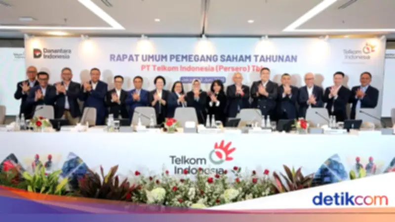 RUPST Telkom 2025 Setujui Dividen Rp 21,9 Triliun dan Buyback Saham