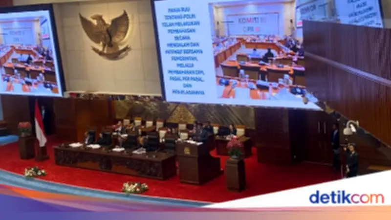 RUU Polri Resmi Jadi UU, Komisi III DPR Klaim Aspirasi Masyarakat Maksimal