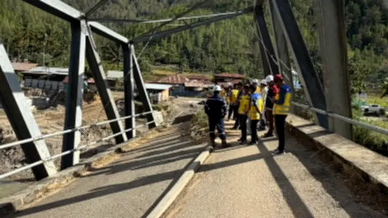 Satgas PRR Kawal Pemulihan Infrastruktur di Aceh, Sumut, Sumbar