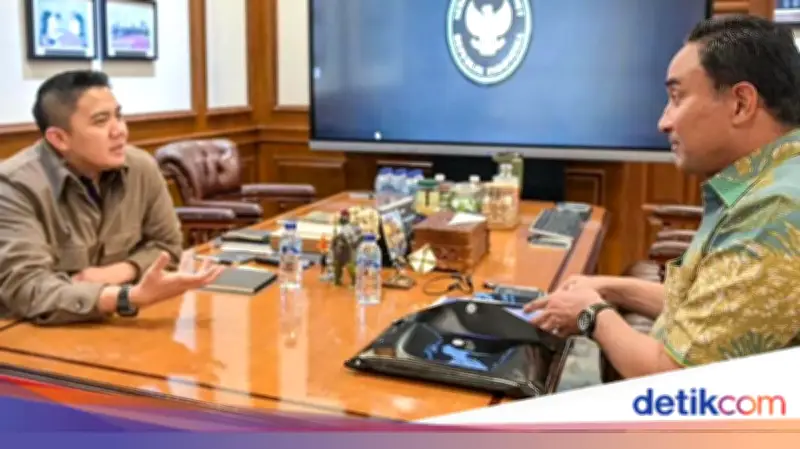 Seskab Teddy Terima Kepala BNN, Bahas Pencegahan Narkotika dan Vape