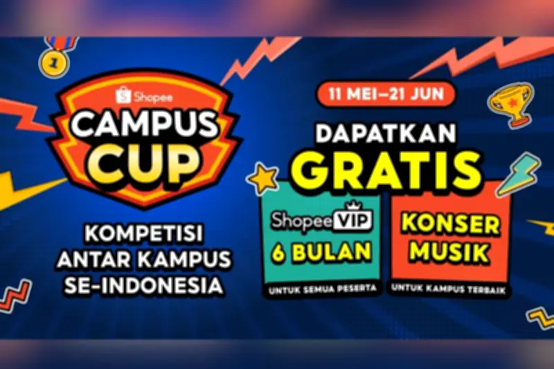 Shopee Perpanjang Campus Cup hingga 2026, Antusiasme Mahasiswa Tinggi
