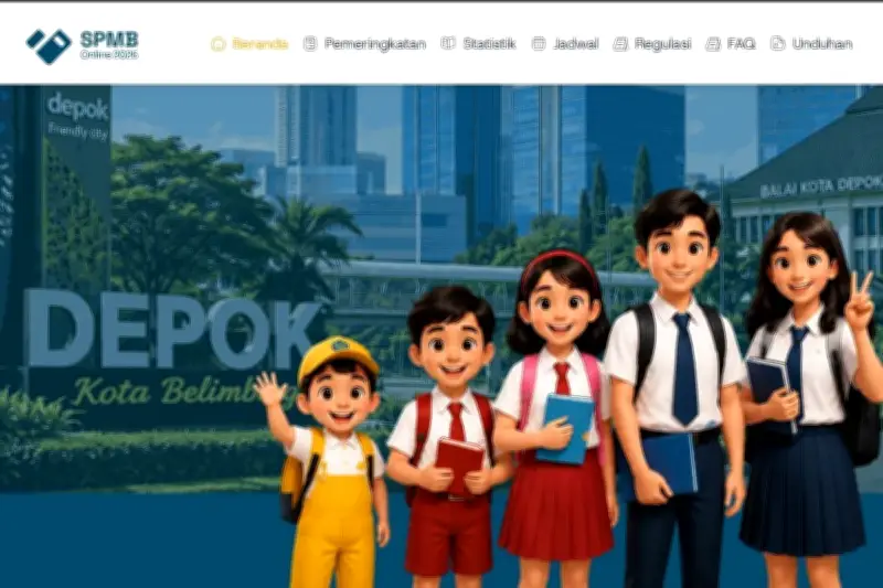 SPMB Depok 2026 Jalur Prestasi SMP Dibuka 4-5 Juni
