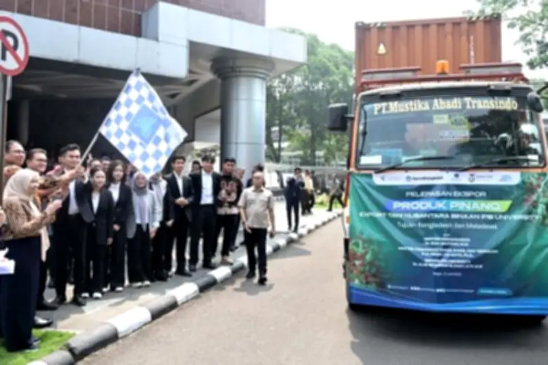 Startup Binaan IPB Buka Jalur Ekspor Pinang ke Bangladesh dan Maladewa