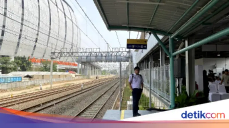 Stasiun KRL JIS Resmi Beroperasi, Kado HUT ke-499 Jakarta