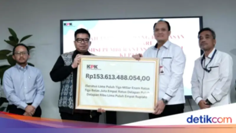 TASPEN Apresiasi KPK Kembalikan Dana Rampasan Rp153,6 Miliar