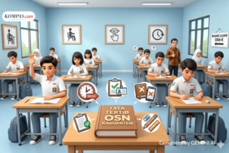 Tata Tertib OSN-K 2026 Dirilis, Simak Aturan Peserta