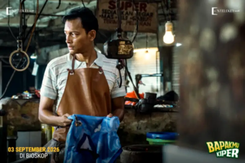 Teaser Poster Film Bapakmu Kiper Dirilis, Fedi Nuril Jadi Kiper