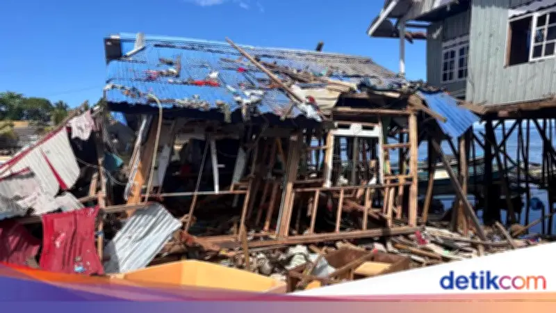 Tim DVI Polda Papua Identifikasi Korban Ledakan Bom Sisa PD II di Biak