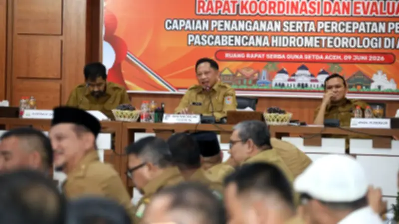 Tito Karnavian Ungkap Kemajuan Pemulihan Pascabencana di Aceh