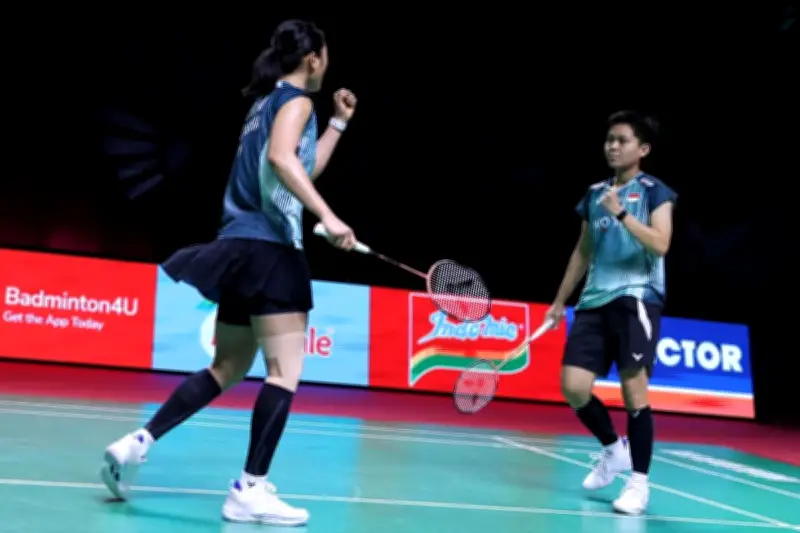 Tiwi/Fadia Kalahkan Unggulan Ketiga Korea di Indonesia Open 2026