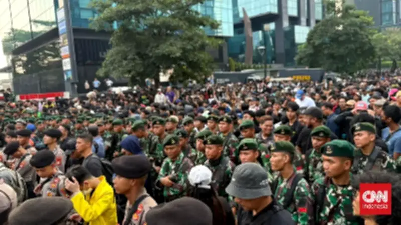 TNI Buka Suara Soal Keterlibatan dalam Pengamanan Demo Mahasiswa di Jakarta