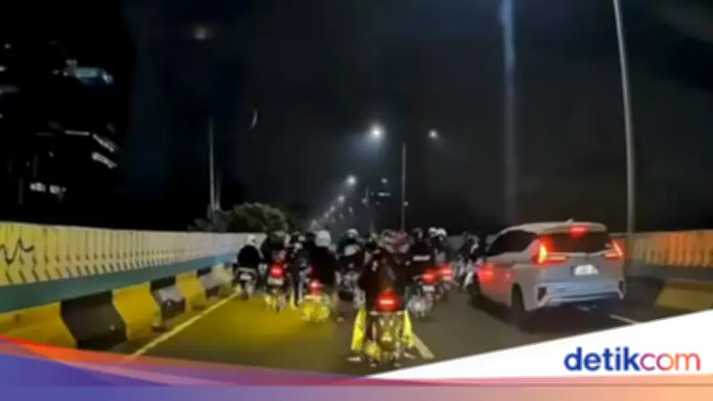 Viral Balap Liar Motor di JLNT Antasari, Polisi Selidiki dan Akan Tindak Tegas