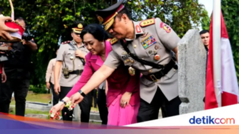 Wakapolri Pimpin Ziarah Nasional Jelang Hari Bhayangkara ke-80