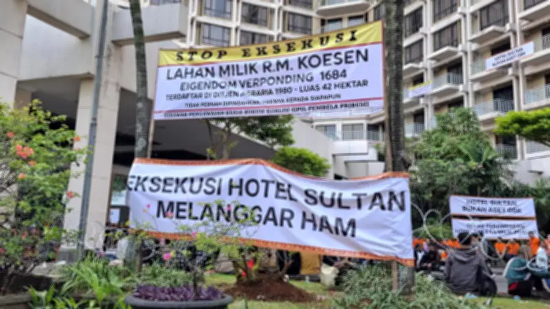 Wamensesneg: PT Indobuildco Kuasai Hotel Sultan Selama 50 Tahun