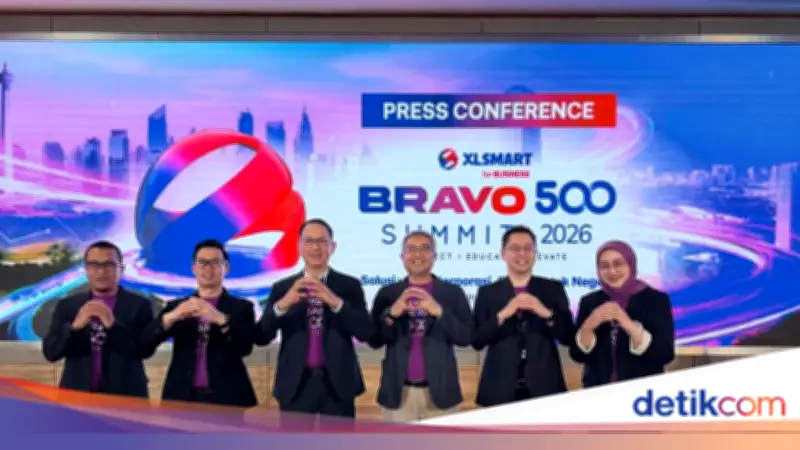 XLSmart Bravo 500 Summit 2026 Ajak Ribuan Pengusaha Manfaatkan AI