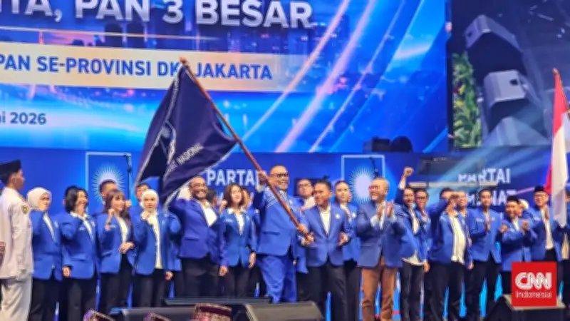 Zulhas Lantik DPW PAN DKI Jakarta, Uya Kuya Jadi Ketua