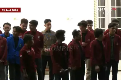 15 Mahasiswa Temui Gibran di Istana Wapres, Bahas Aspirasi Nasional