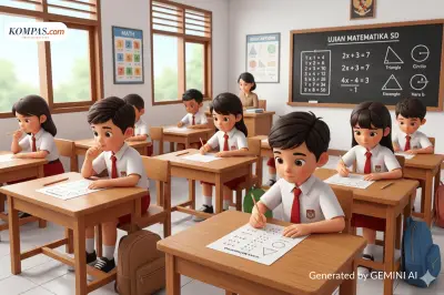50 Soal Matematika Kelas 4 Semester 2 Kurikulum Merdeka dan Kunci Jawaban