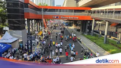 CFD Rasuna Said Kembali Digelar, Warga Antusias dan Pramono Anung Hadir