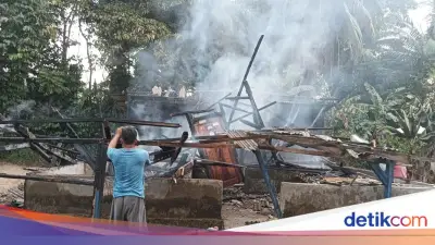 Depresi, Pria di Pandeglang Nekat Bakar Rumah Sendiri