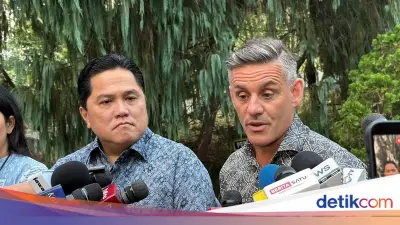 Erick Thohir Laporkan Persiapan Indonesia Jadi Tuan Rumah FIFA ASEAN Cup ke Prabowo