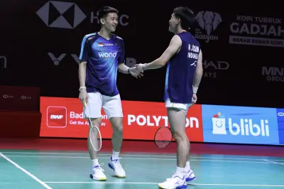 Ganda Putra Indonesia Berguguran di Indonesia Open 2026