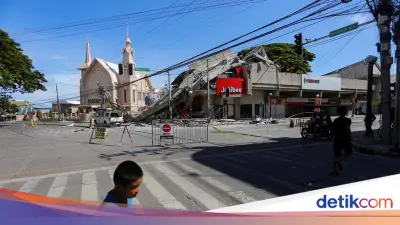Gempa Filipina Tewaskan 37 Orang, 20.000 Warga Mengungsi