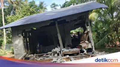 Gempa M 7,7 Filipina Rusak Berat Rumah Warga di Kepulauan Talaud