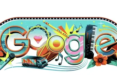 Google Doodle Hari Musik Sedunia 2025 Tampilkan Dangdut Indonesia