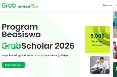 Grab Buka Beasiswa GrabScholar 2026 untuk SD hingga S1, Cek Syaratnya