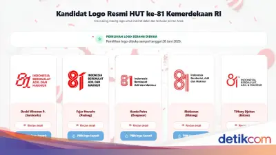 Hasil Polling Logo HUT ke-81 RI: Tiffany Djohan Favorit Pembaca detikcom