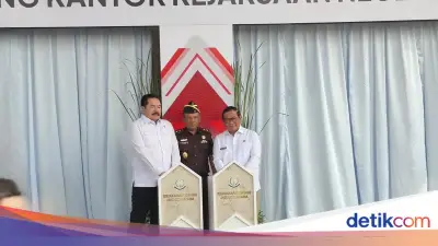 Jaksa Agung dan Pramono Resmikan Gedung Kejari Jakut Rp 100 M