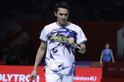 Jonatan Christie Kalahkan Alwi Farhan, Lolos Perempat Final Indonesia Open 2026