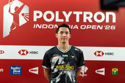 Jonatan Christie Terpukul Usai Kalah Straight Game dari Victor Lai di Final Indonesia Open 2026