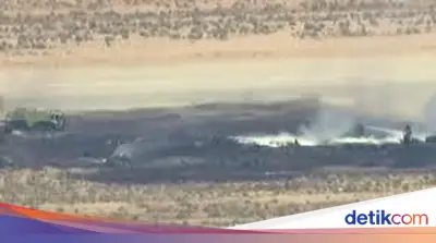 Kecelakaan Pesawat B-52 di AS Tewaskan 8 Awak, Pesawat Hancur Total