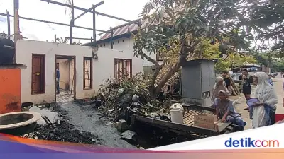 Lansia Tertimpa Plafon Saat Rumah Terbakar, Korban Terlelap Tidur