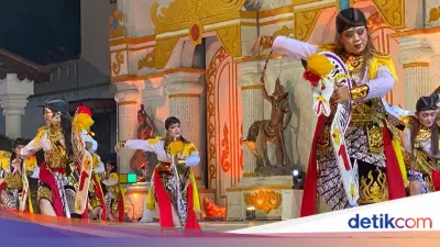 Lestarikan Budaya, Siswa SRT 5 Ponorogo Tampil di Festival Reog Nasional