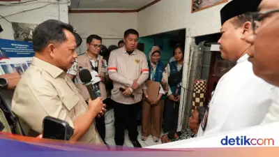 Mendagri dan Menteri PKP Tinjau Penerima Bantuan Bedah Rumah di Matraman