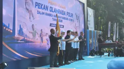 Pekan Olah Raga Polri 2026 Dibuka, Sembilan Cabang Dipertandingkan