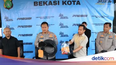 Pencurian Kabel BTS di Bekasi Ganggu Sinyal, Pelaku Ditangkap
