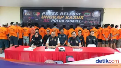 Polda Sumsel Bekuk 137 Tersangka dalam 123 Kasus Pencurian Selama Mei 2026