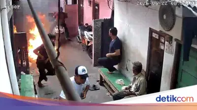 Polisi Buru Pelaku Pelempar Bom Molotov Salah Sasaran di Koja