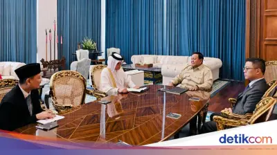 Prabowo Terima Menteri Qatar Bahas Investasi USD 4 Miliar