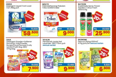Promo Indomaret Hari Ini Sabtu 6 Juni 2026: Diskon Produk Rumah Tangga dan Dapur